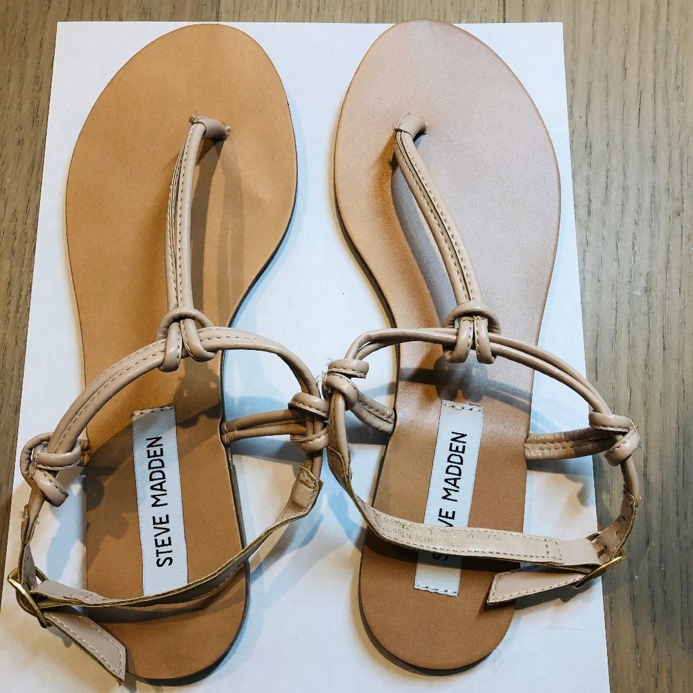 Steve Madden Warren Flat Sandal, New, 8